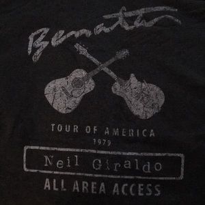 Pat Benatar tour of America 1979 concert T-shirt.